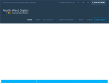 Tablet Screenshot of nwdigital.co.uk